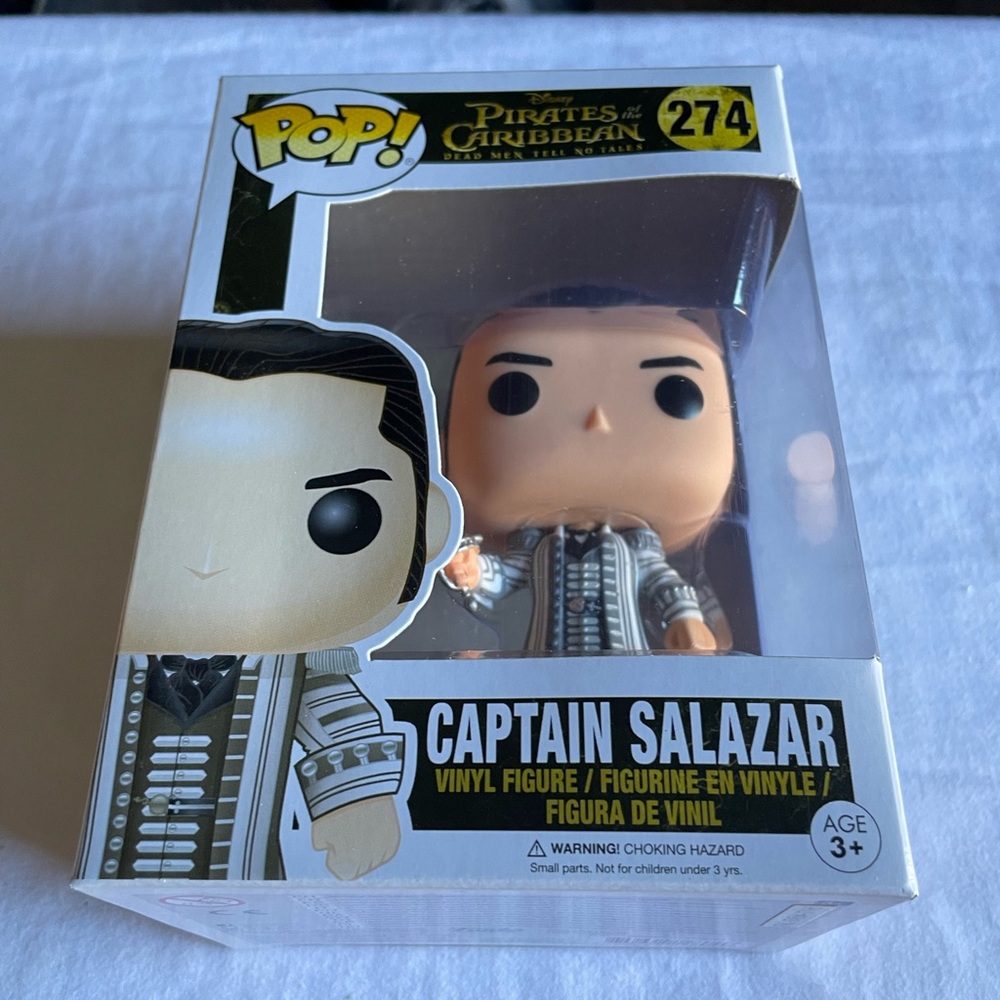 Pop Captain Salazar Vinyl Figure Sealed